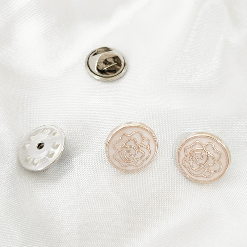 Womenu0027S Fashion Rose Alloy Cufflinks Painted No Inlaid Brooches