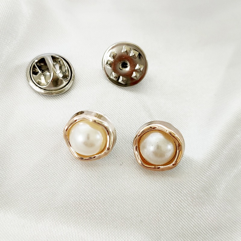 Womenu0027S Elegant Fashion Geometric Alloy Cufflinks Inlaid Pearls Artificial Pearl Brooches
