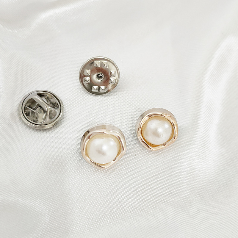 Womenu0027S Elegant Fashion Geometric Alloy Cufflinks Inlaid Pearls Artificial Pearl Brooches