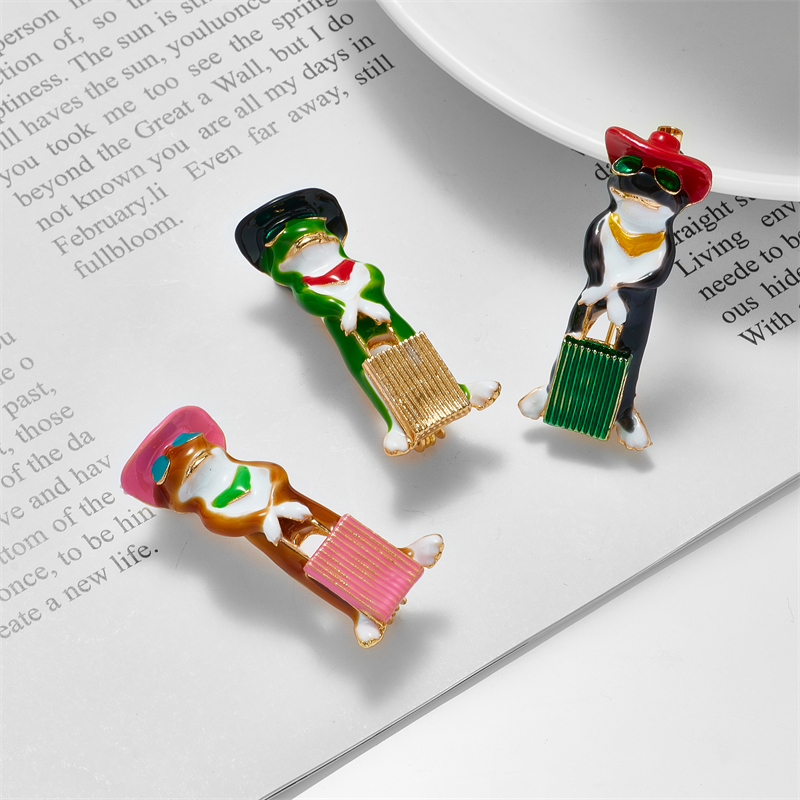 Womenu0027S Cute Funny Frog Alloy Brooches Stoving Varnish Plating No Inlaid Brooches