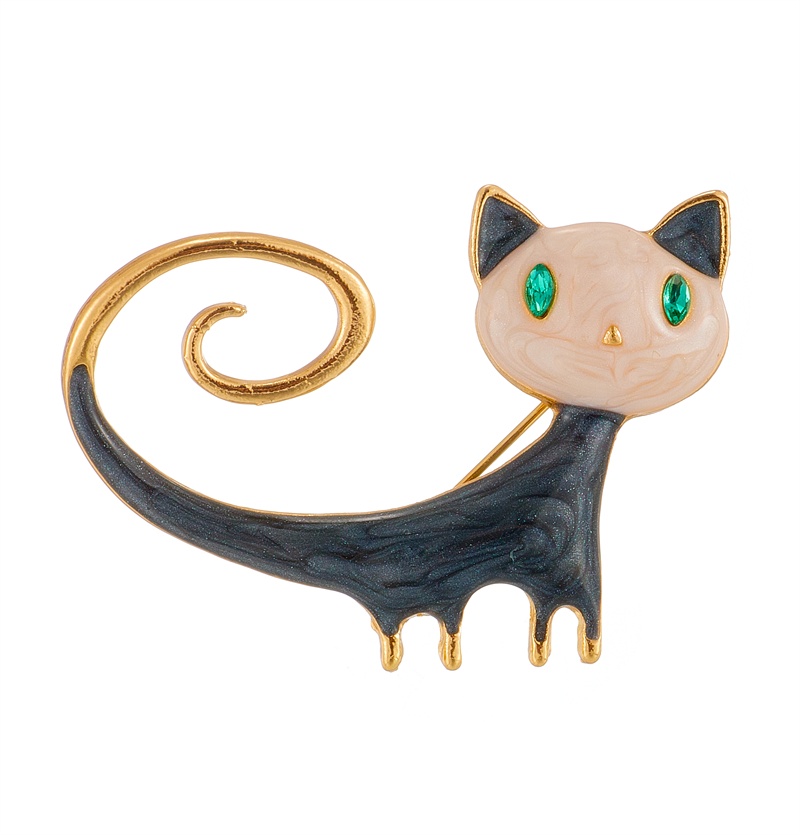 Womenu0027S Cute Funny Fashion Animal Alloy Brooches Stoving Varnish Plating No Inlaid Brooches