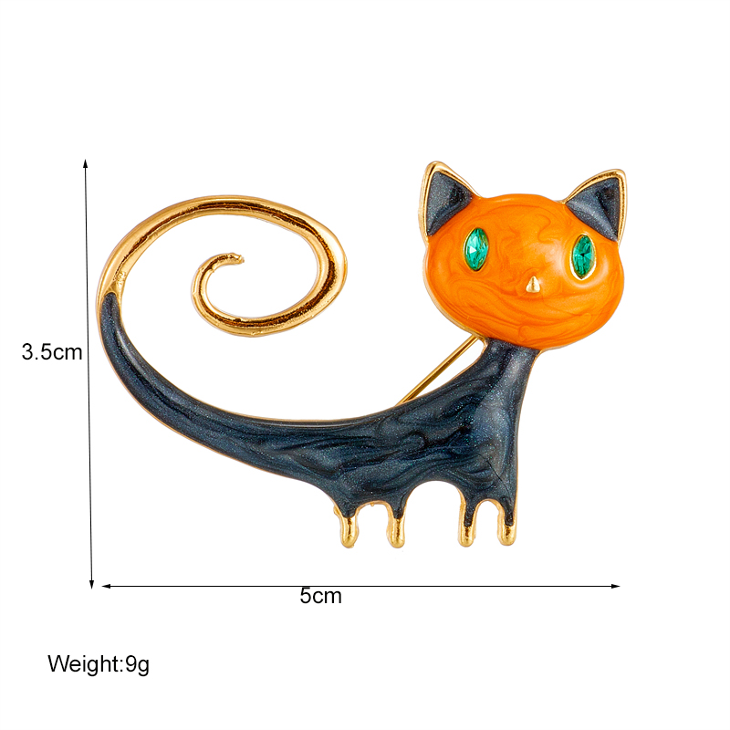 Womenu0027S Cute Funny Fashion Animal Alloy Brooches Stoving Varnish Plating No Inlaid Brooches
