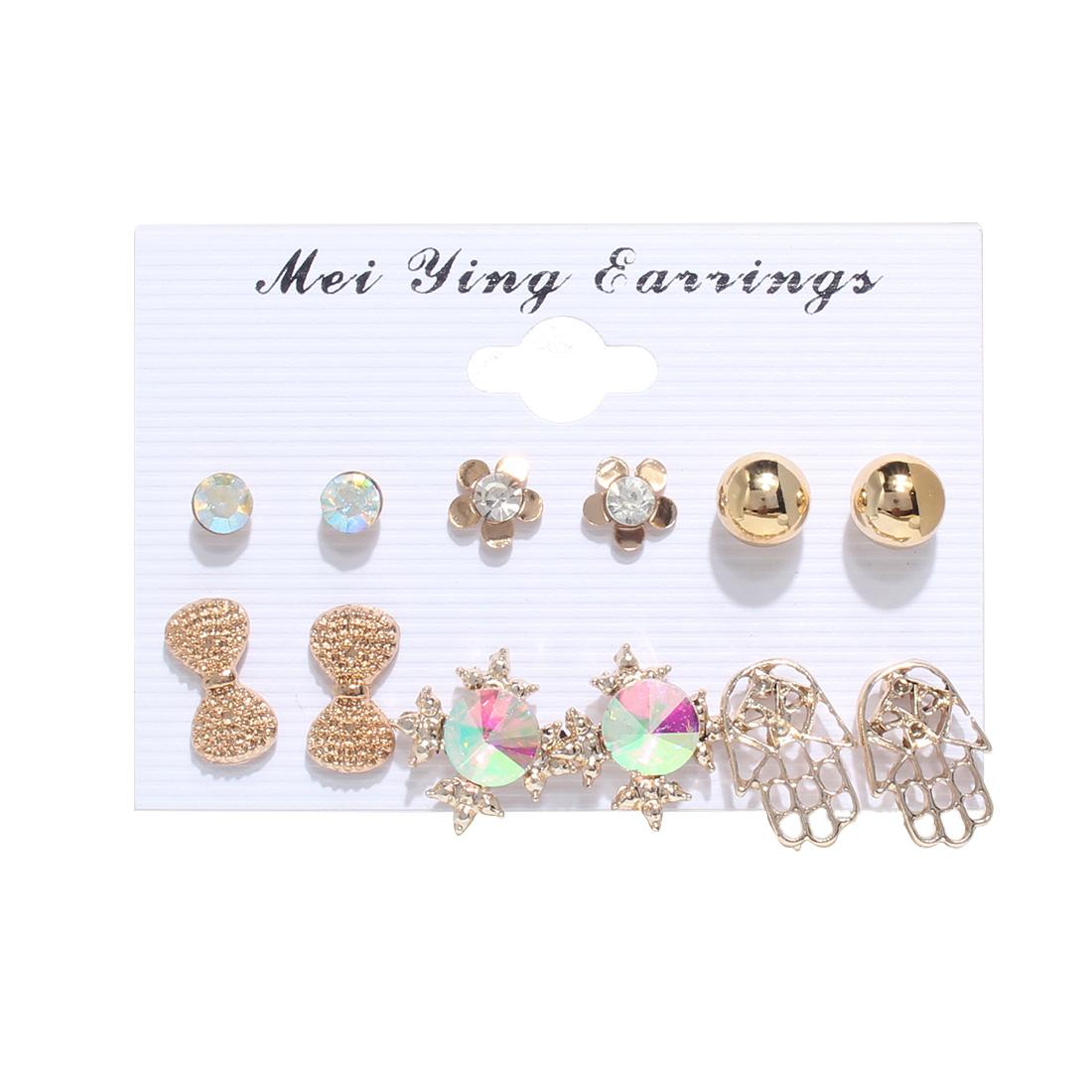 Womenu0027S Fashion Geometric Alloy Ear Studs Plating Stud Earrings