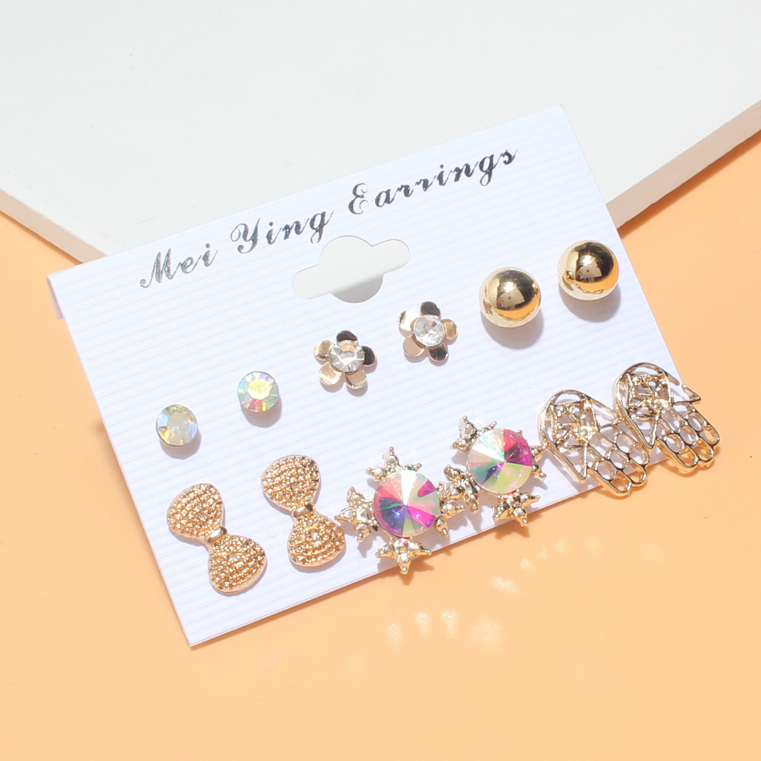 Womenu0027S Fashion Geometric Alloy Ear Studs Plating Stud Earrings