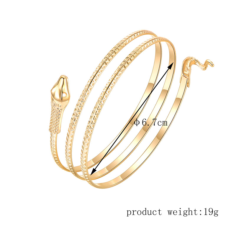 Fashion Snake Alloy No Inlaid Bracelets