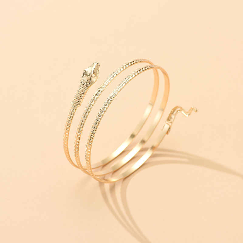 Fashion Snake Alloy No Inlaid Bracelets