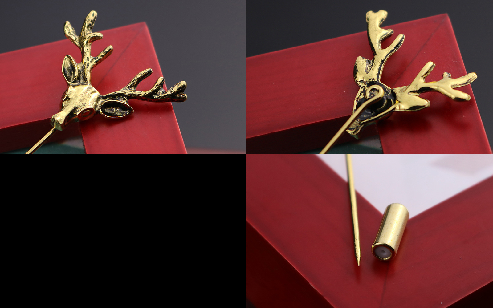 Unisex Fashion Rabbit Mask Reindeer Alloy Plating Brooches No Inlaid Brooches