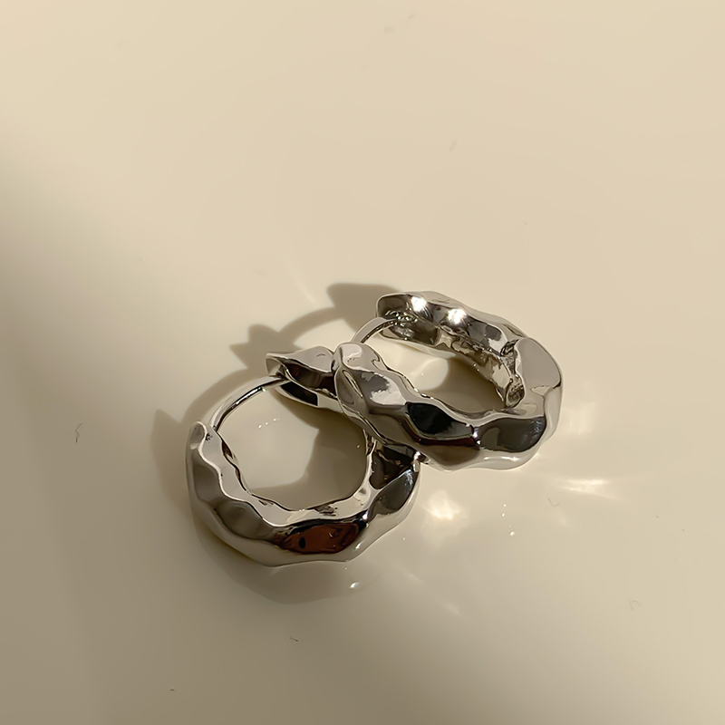 Womenu0027S Korean Style Circle Alloy Earrings No Inlaid Earrings