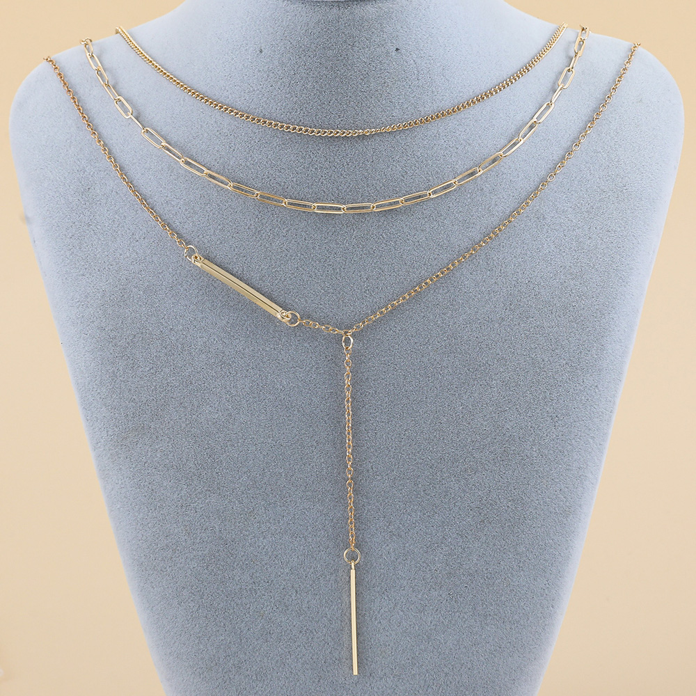 Womenu0027S Fashion Simple Style Geometric Alloy Necklace Necklaces