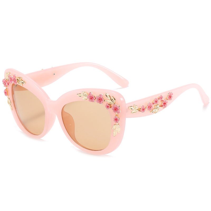Unisex Retro Baroque Style Gradient Color Solid Color Pc Square Sunglasses
