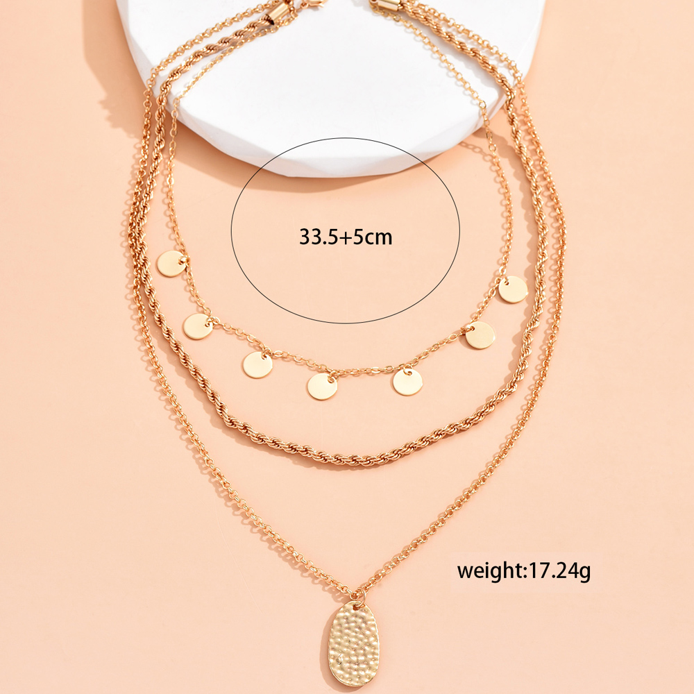 Womenu0027S Fashion Circle Alloy Necklace Necklaces