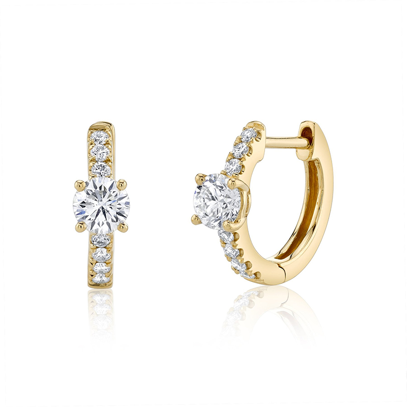 Womenu0027S Fashion Water Drop Copper Earrings Gold Plated Inlaid Zircon Zircon Copper Earrings