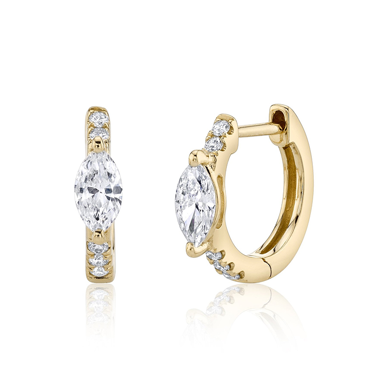 Womenu0027S Fashion Water Drop Copper Earrings Gold Plated Inlaid Zircon Zircon Copper Earrings