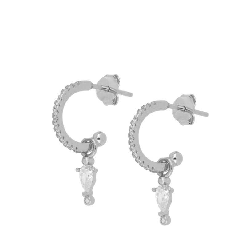 Womenu0027S Fashion Geometric Copper Earrings Gold Plated Inlaid Zircon Zircon Copper Earrings