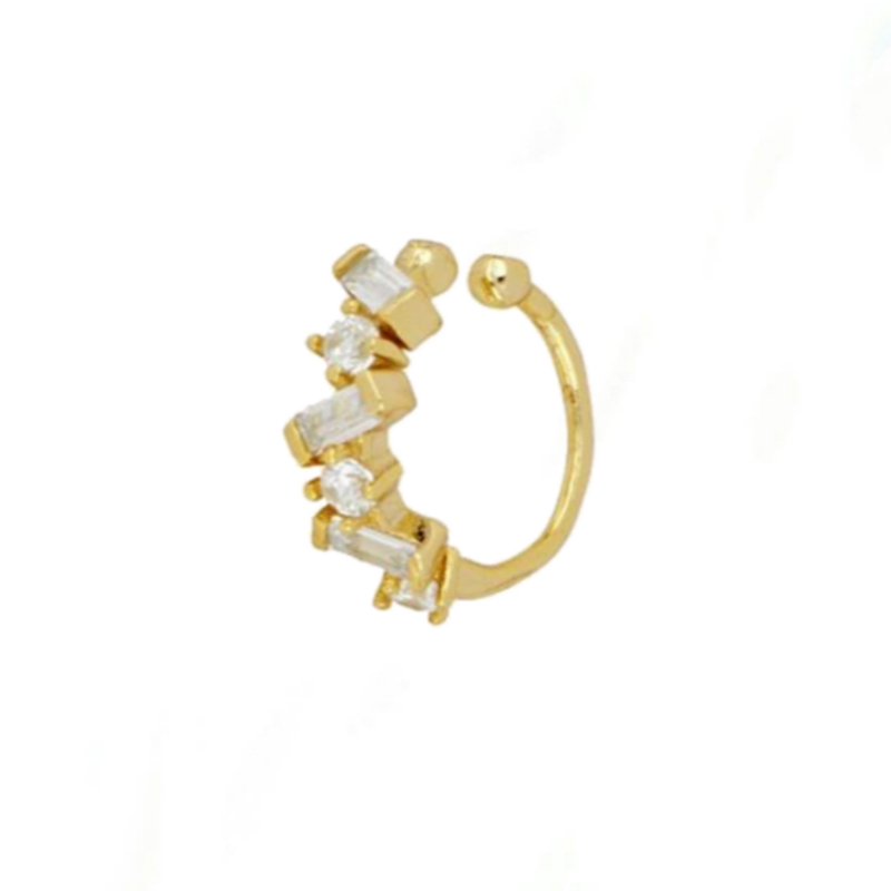 Womenu0027S Fashion Geometric Copper Earrings Gold Plated Inlaid Zircon Zircon Copper Earrings