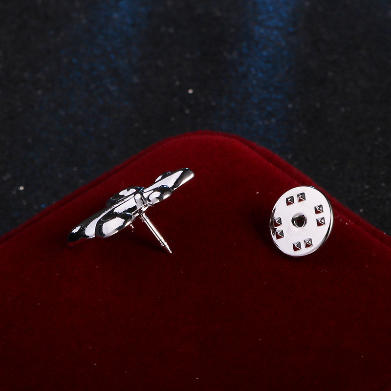 Fashion Anchor Alloy Plating Collar Pin