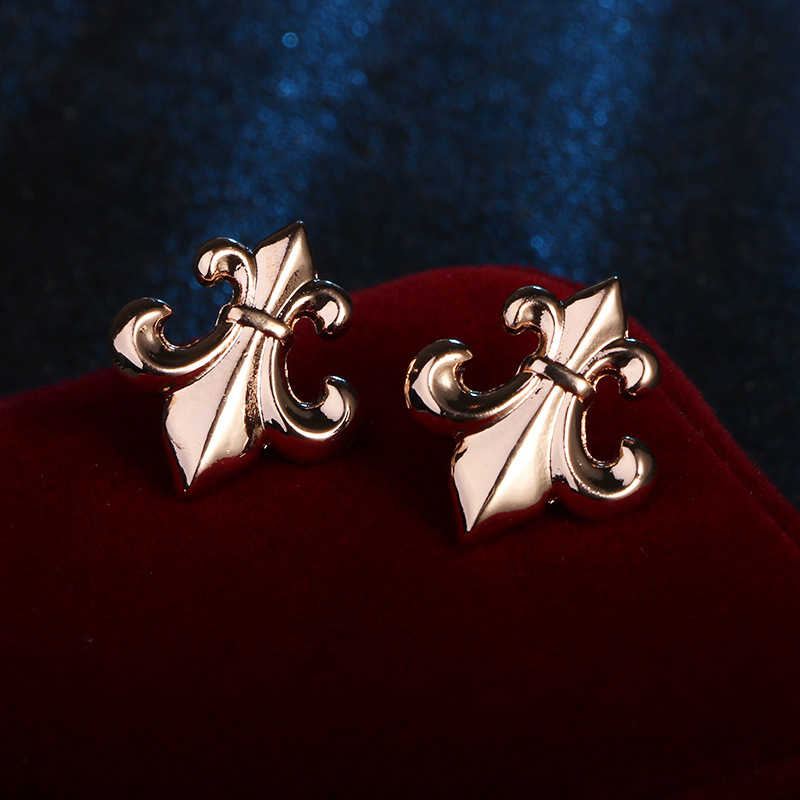 Fashion Anchor Alloy Plating Collar Pin