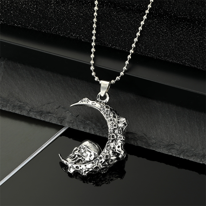 INS Style Punk Gossip Animal Axe Alloy Plating Alloy Pendant Necklace 1 Piece