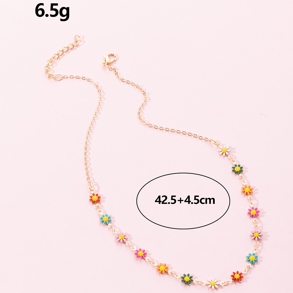 Fashion Geometric Metal Plating Necklace 1 Piece