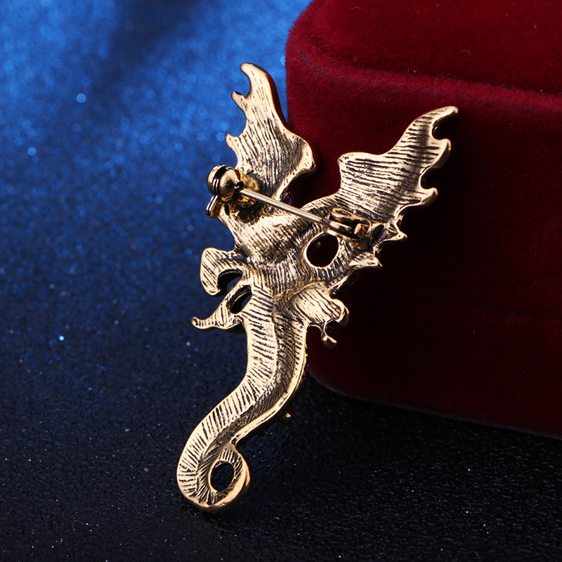 Fashion Dragon Alloy Plating Menu0027S