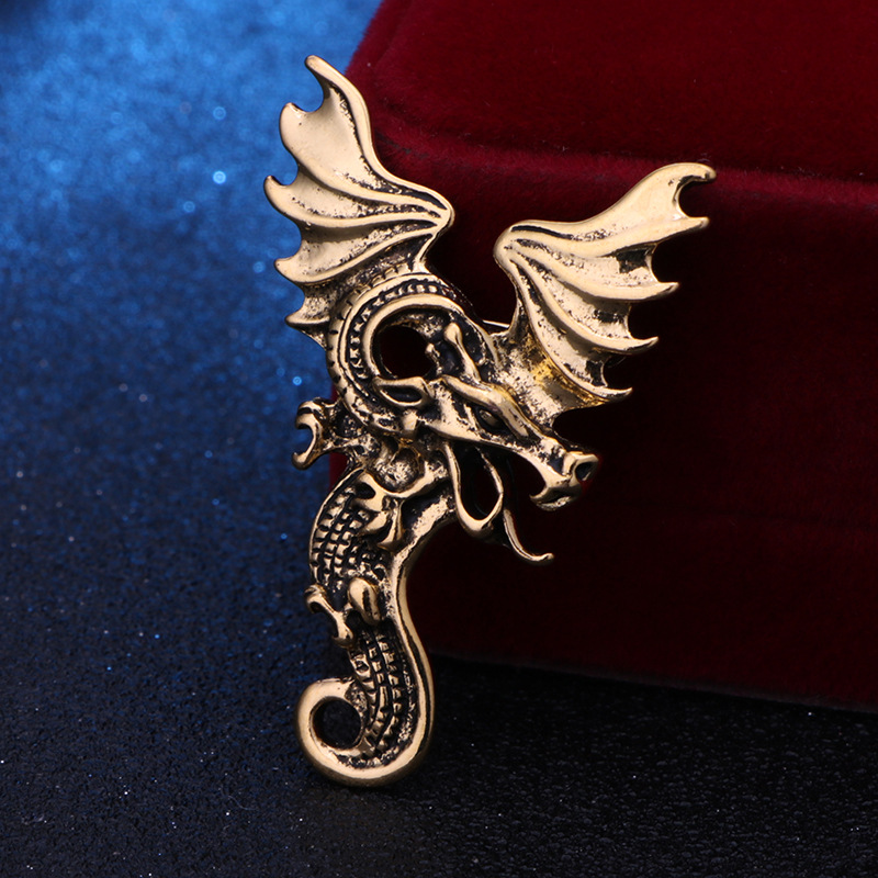 Fashion Dragon Alloy Plating Menu0027S