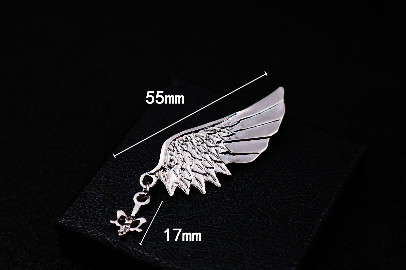 Classic Style Angel Wings Alloy Inlay Rhinestones Brooches
