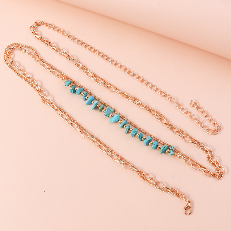 Sweet Irregular Alloy Waist Chain 1 Piece