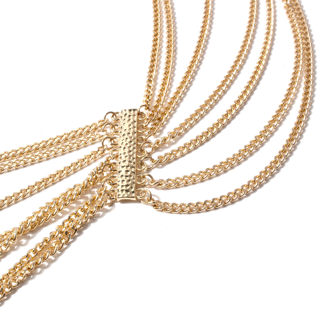 Fashion Geometric Alloy Metal Waist Chain 1 Piece