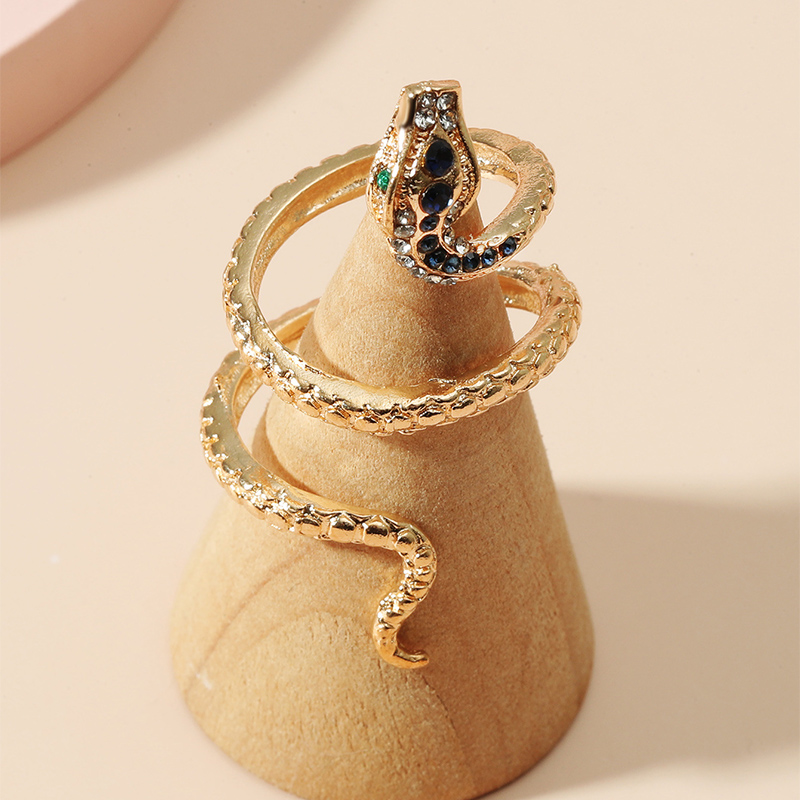 Romantic Snake Alloy Plating Alloy Rings 1 Piece