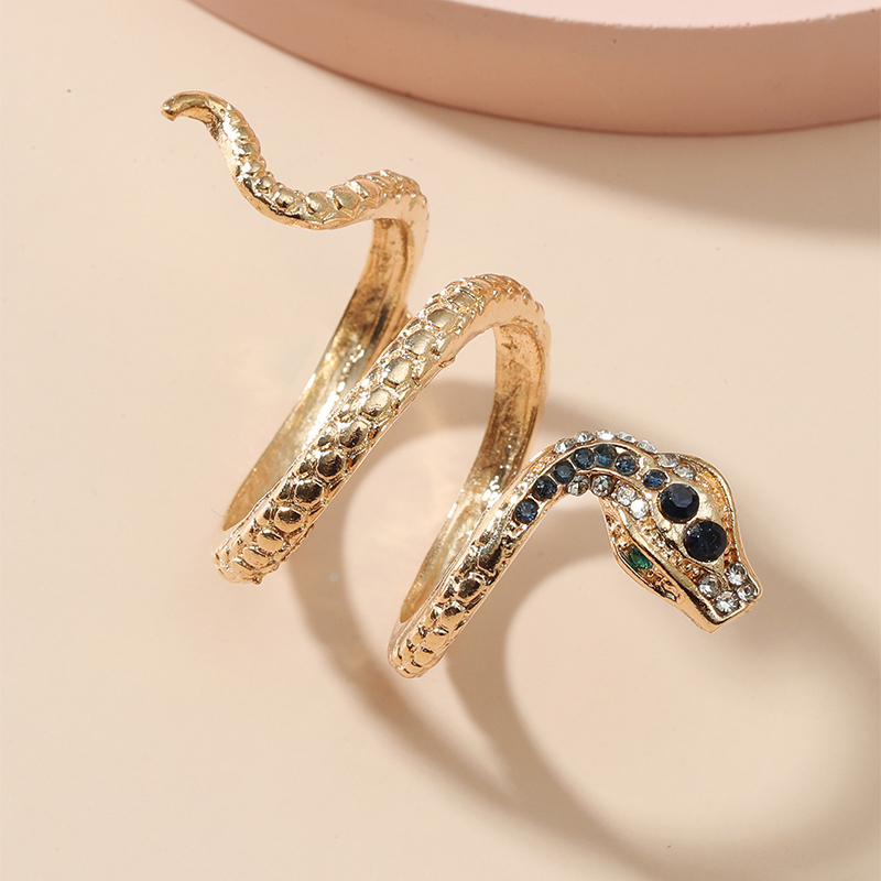 Romantic Snake Alloy Plating Alloy Rings 1 Piece