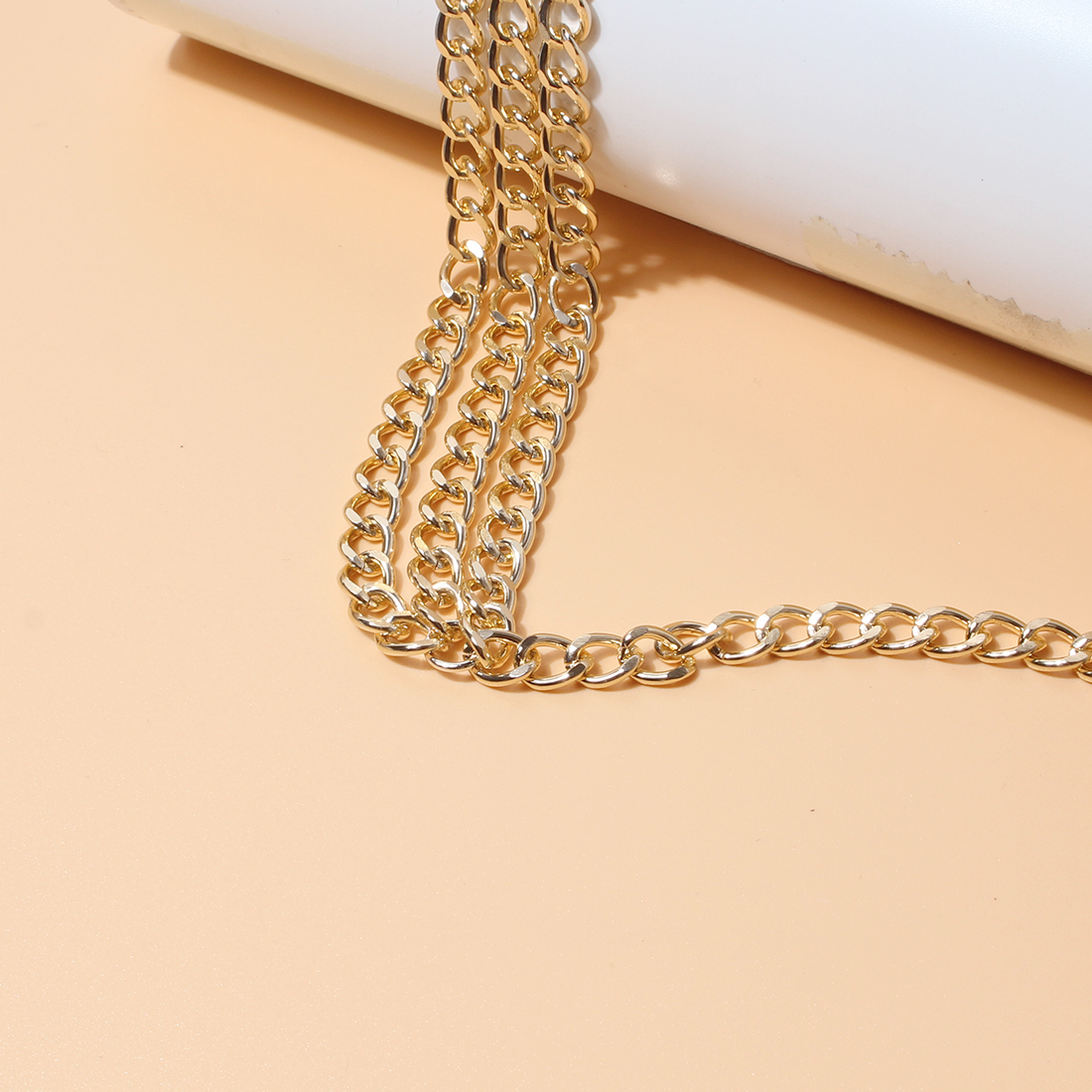 Fashion Geometric Alloy Plating Waist Chain