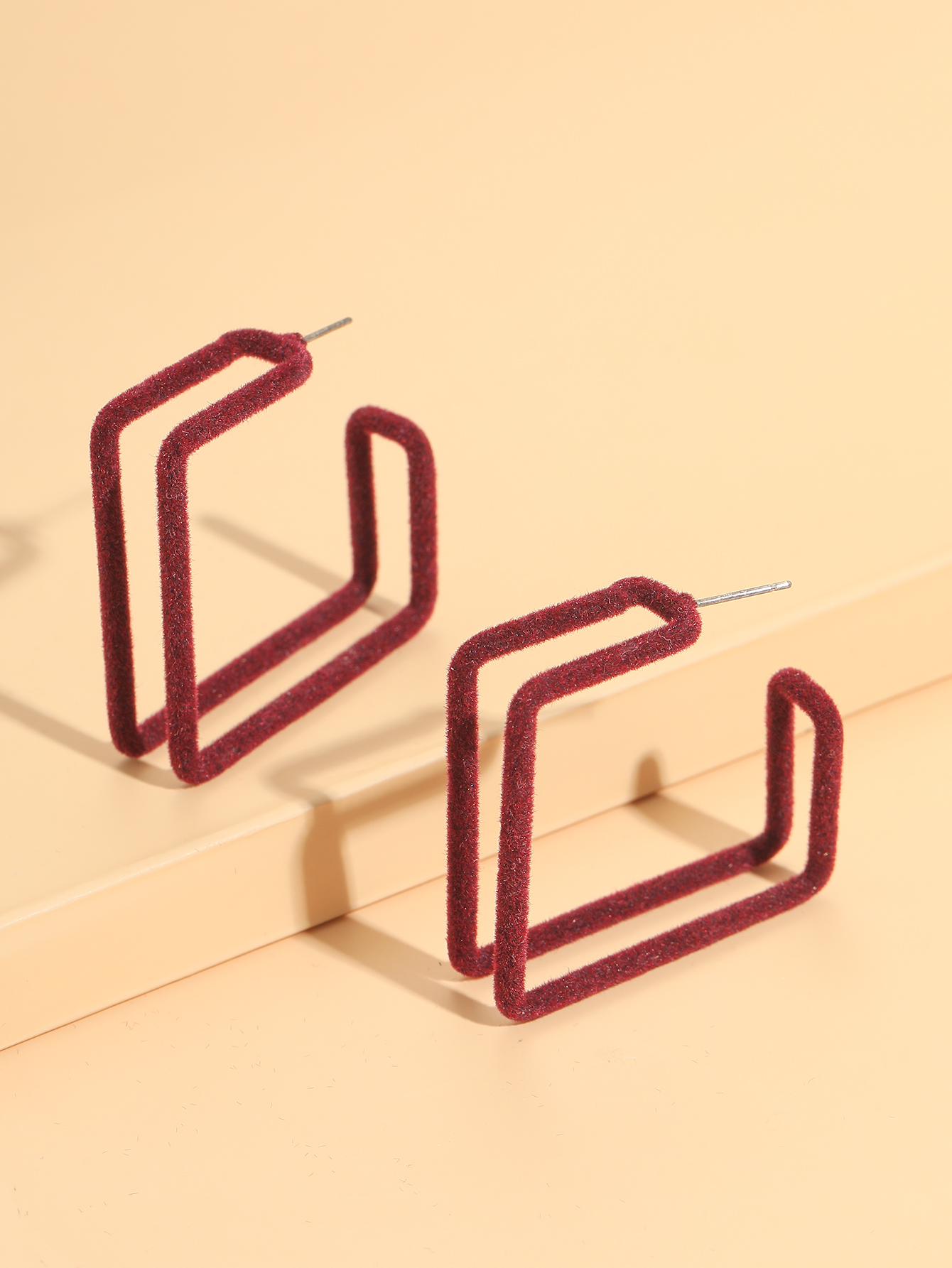 Fashion Geometric Synthetic Resin Earrings