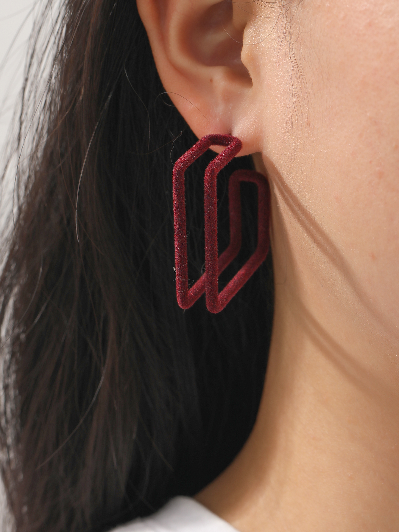 Fashion Geometric Synthetic Resin Earrings