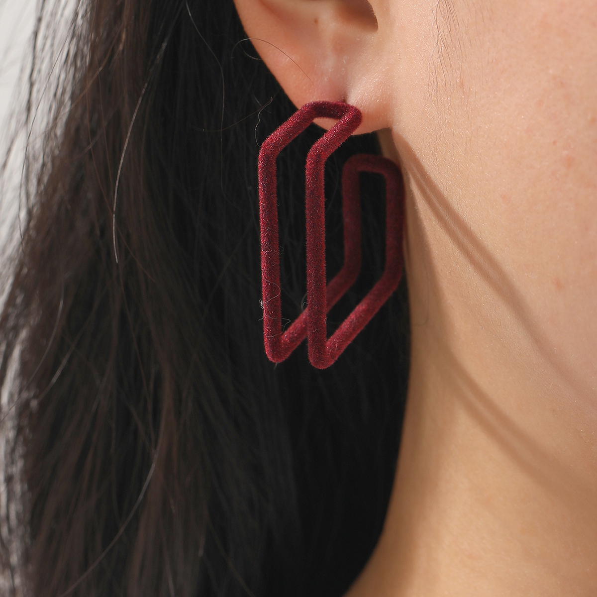 Fashion Geometric Synthetic Resin Earrings