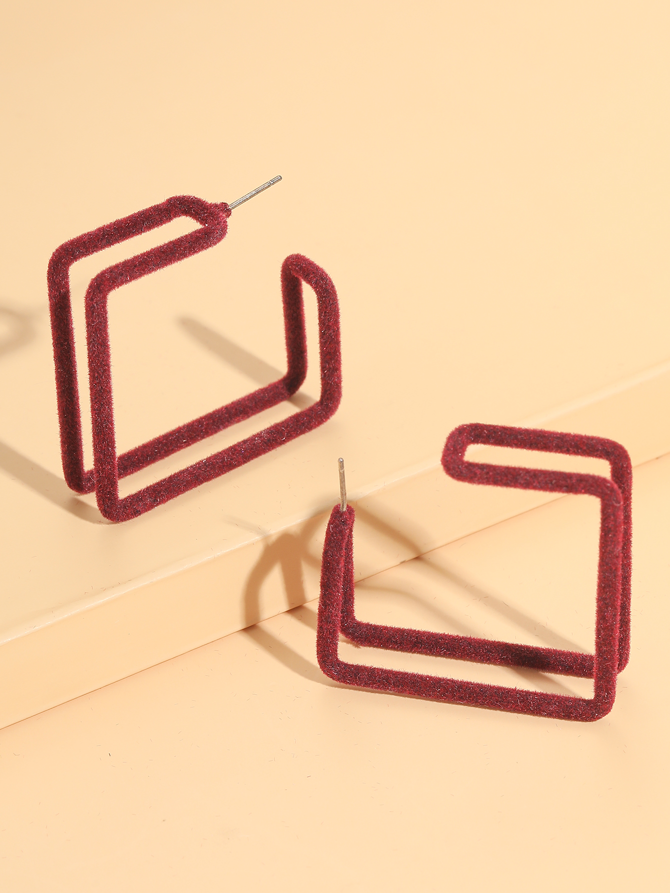 Fashion Geometric Synthetic Resin Earrings
