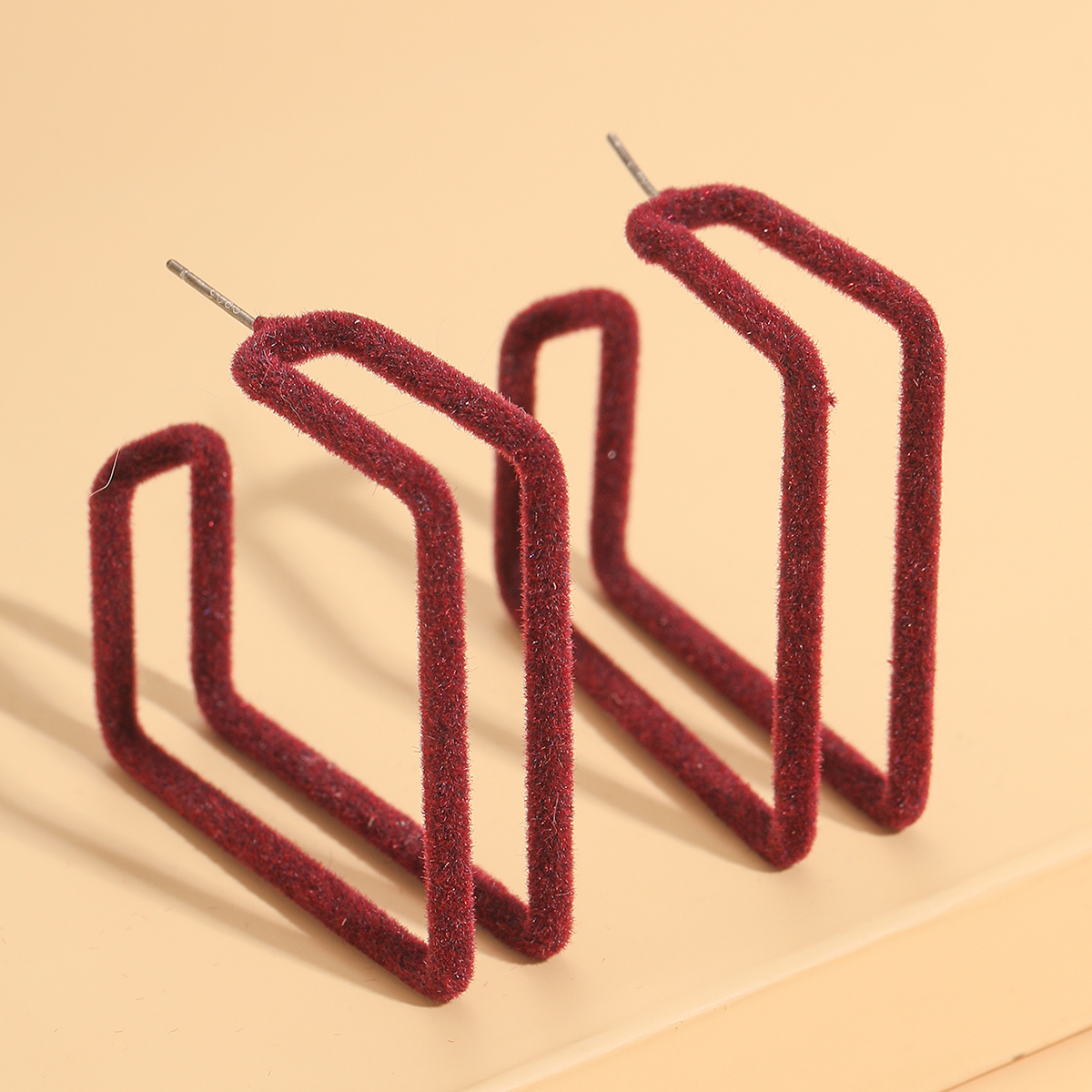 Fashion Geometric Synthetic Resin Earrings