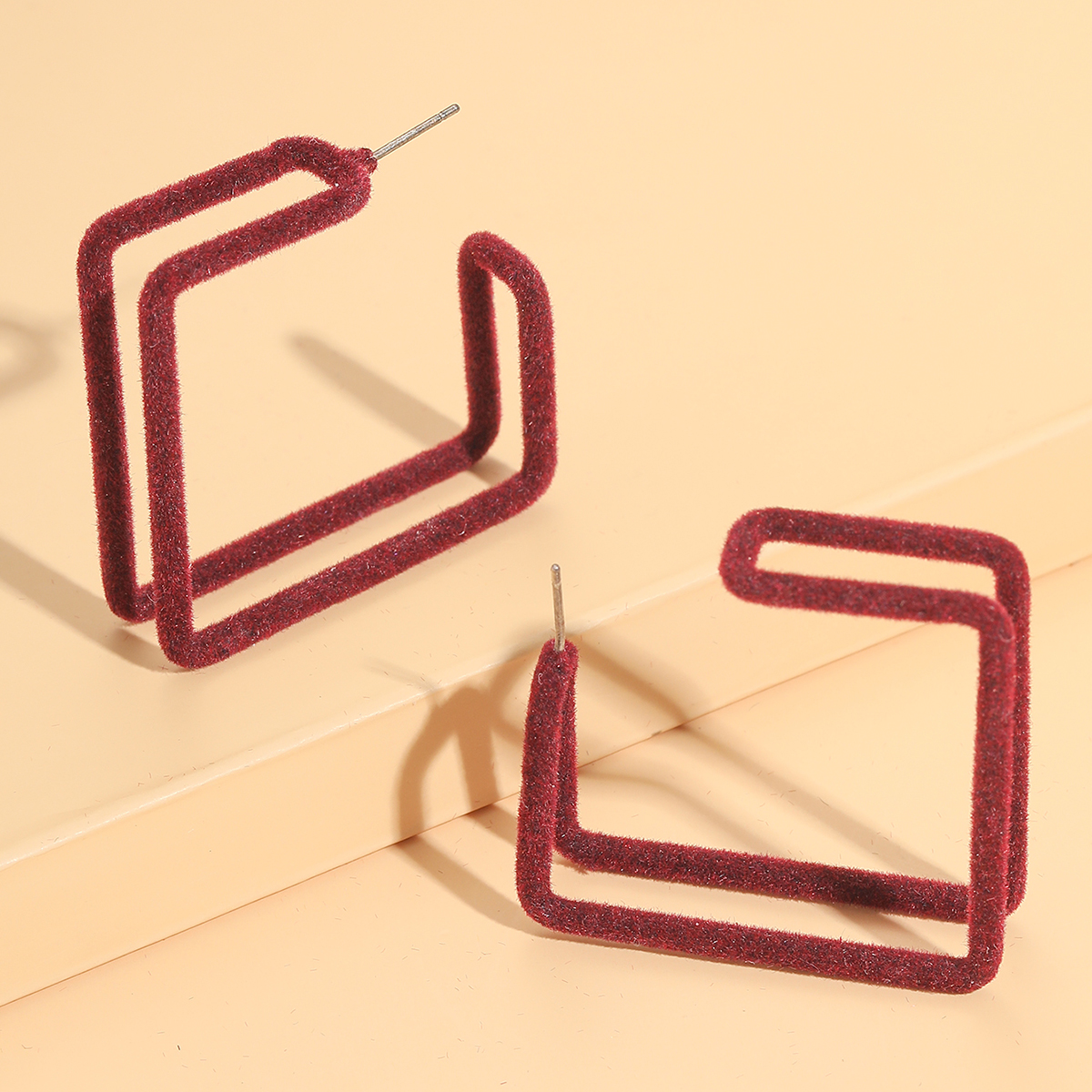Fashion Geometric Synthetic Resin Earrings