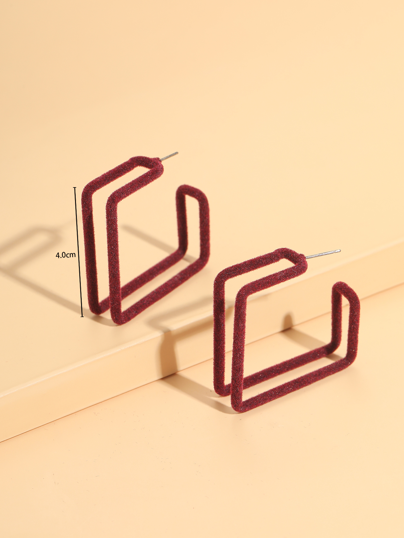 Fashion Geometric Synthetic Resin Earrings