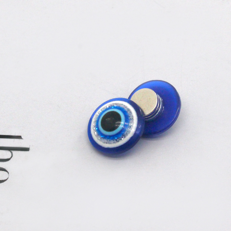 simple style Eye Alloy and Resin stud earrings