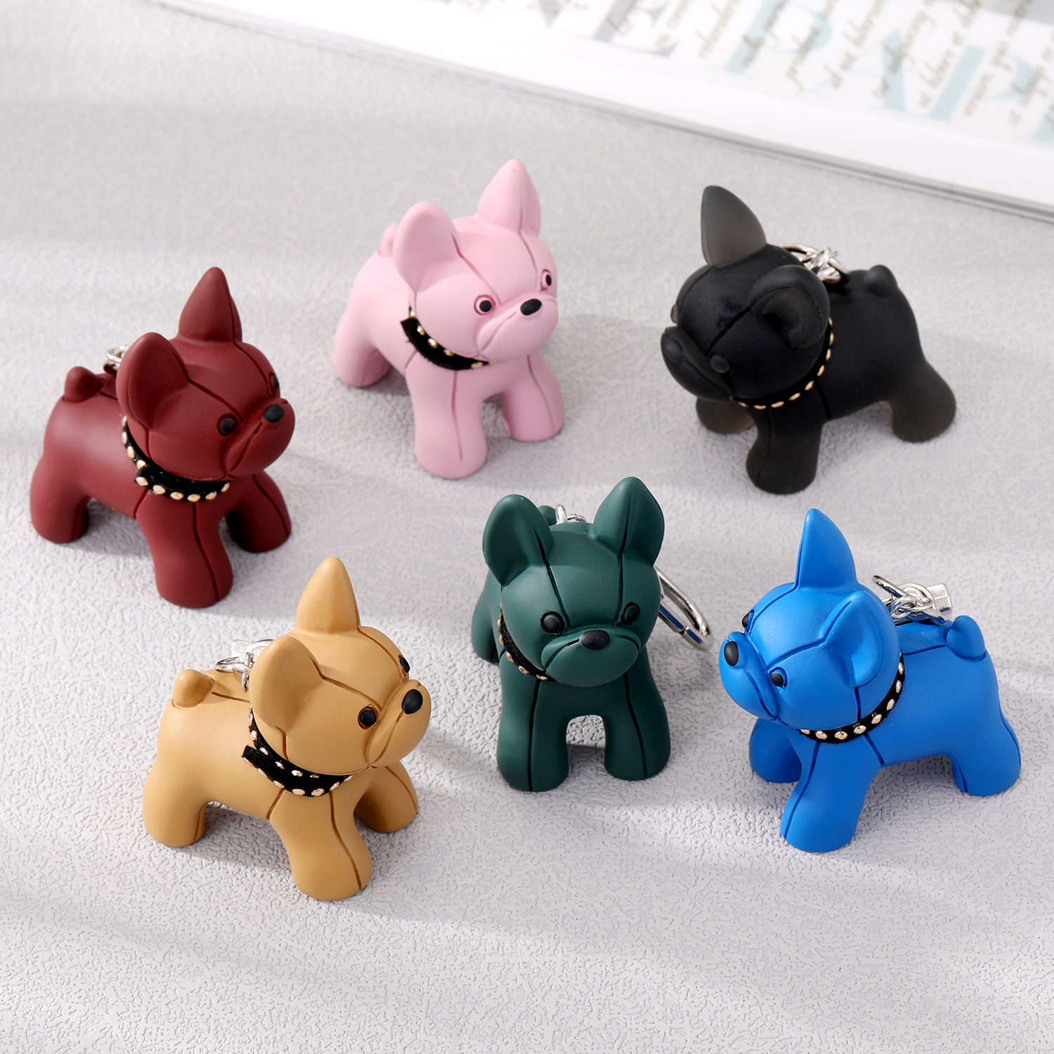 Cute Cartoon Dog Doll Key Chain Pendant Bag Hanging Ornament