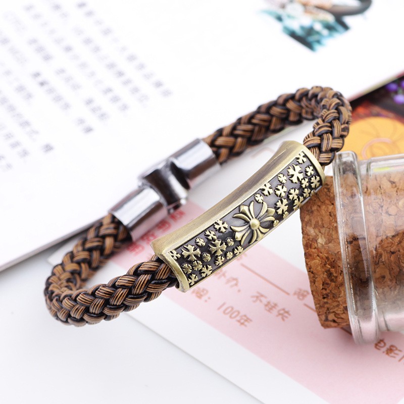 Punk Solid Color Alloy Bracelets